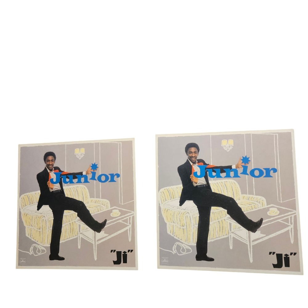Junior Giscombe Ji Vintage 1982 Promo Flat Album Posters 12x12 Mercury Funk Soul